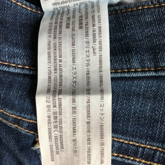 Hollister High-Rise Denim Blue Skinny Jeans - Picture 3 of 8